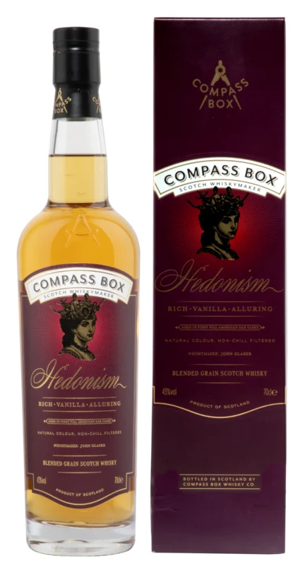 Compass Box Hedonism Blended Scotch Whisky 43° 70cl