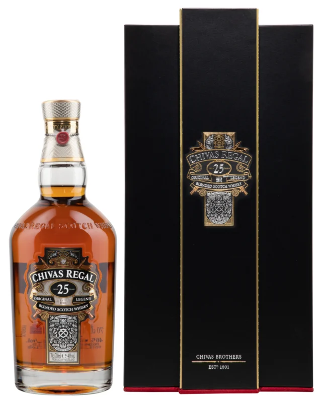 Chivas Regal 25 Years Blended Scotch Whisky 40° 70cl