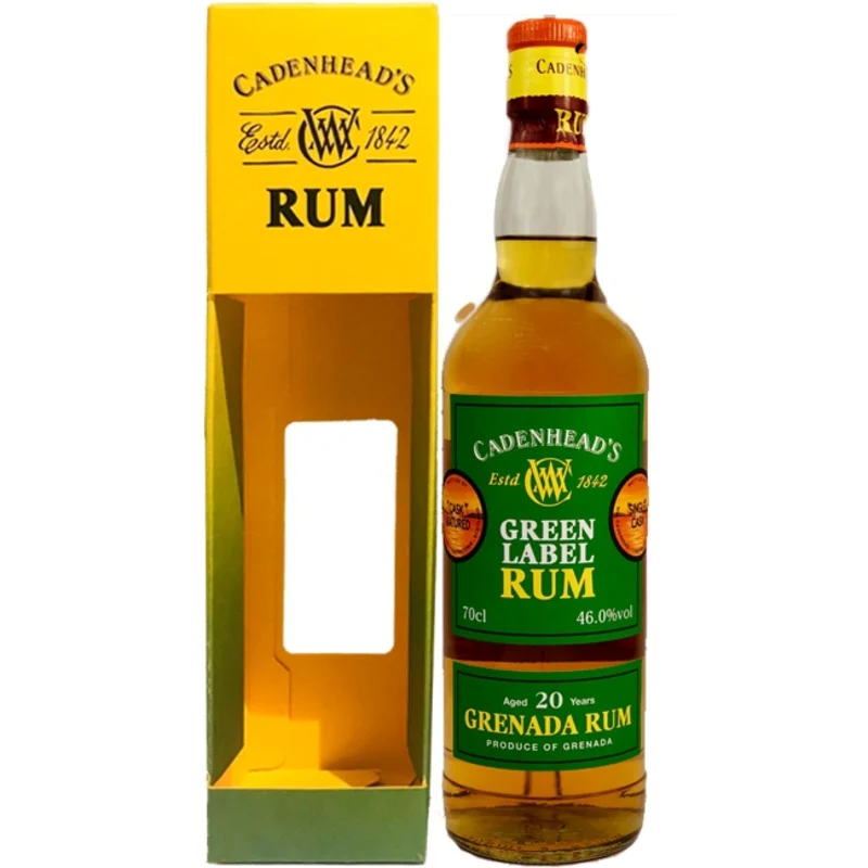 Cadenhead's Green Label 20 Years Rum 46° 70cl