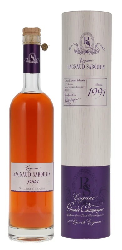 Ragnaud Sabourin Collection Millésime 1991 Cognac Grande Champagne 2021 43° 70cl