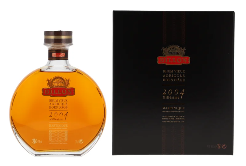 Dillon MIllésime 2004 Rhum Vieux Agricole 43° 70cl