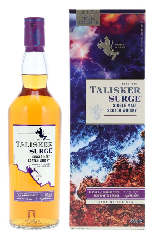 Talisker Surge Single Malt Whisky 45.8° 70cl