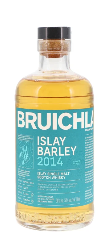 Bruichladdich Islay Barley Unpeated 2014 Islay Single Malt Scotch Whisky 50° 70cl