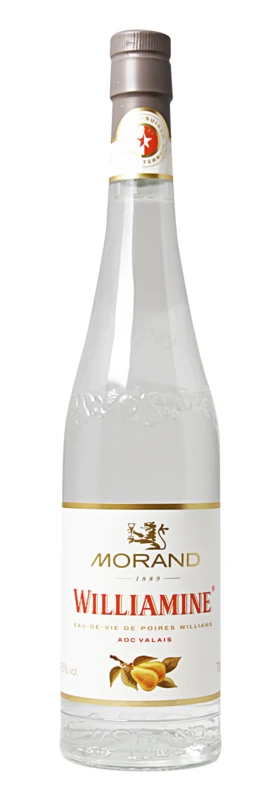Morand Williamine AOC Valais Eau de Vie de Poires Williams 43° 70cl