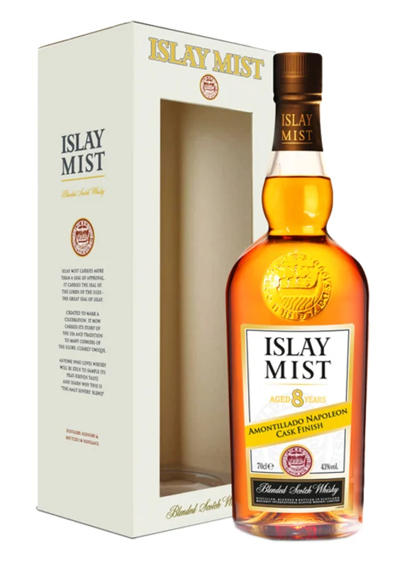 Islay Mist Amontaillado Napoleon Cask finish 8 Years Blended Scotch 43° 70cl