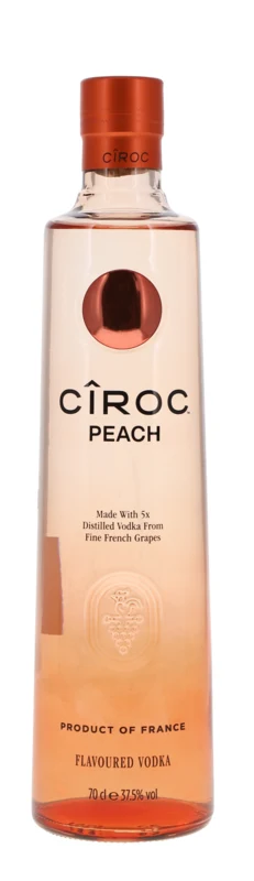 Cîroc Peach Flavoured Vodka 37.5° 70cl