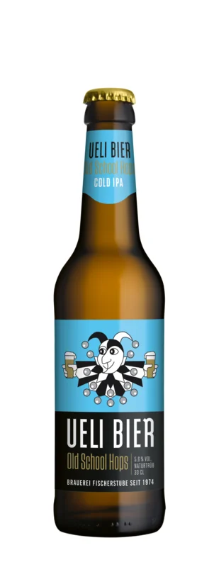 Brauerei Fischerstube Ueli Bier Old School Hops Cold IPA HA 10 x MW 5.6° 33cl
