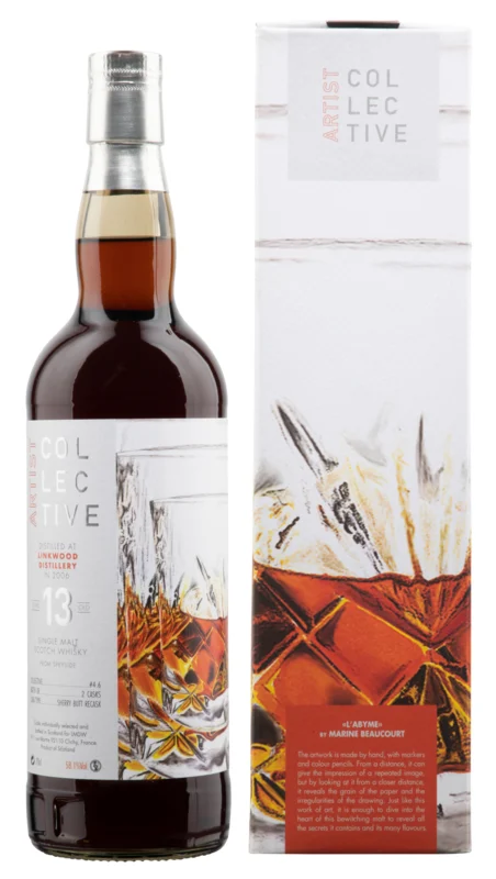 Linkwood Artist Collective 4.0 Cask Strength 13 Years 2006 Single Malt Whisky 2020 58.1° 70cl