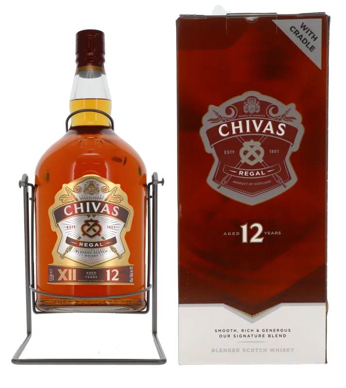 Chivas Regal 12 Years Blended Scotch Whisky 40° 4.5l