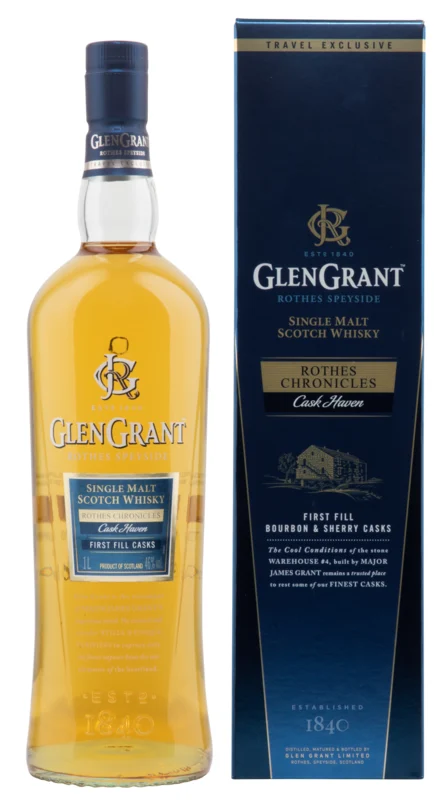 Glen Grant Rohtes Chronicles Cask Haven Single Malt Scotch Whisky 46° 1l