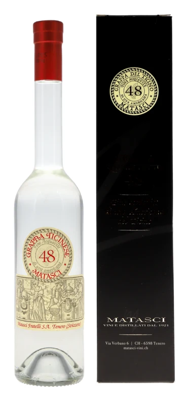 Matasci Qaurantotto Grappa 48° 50cl