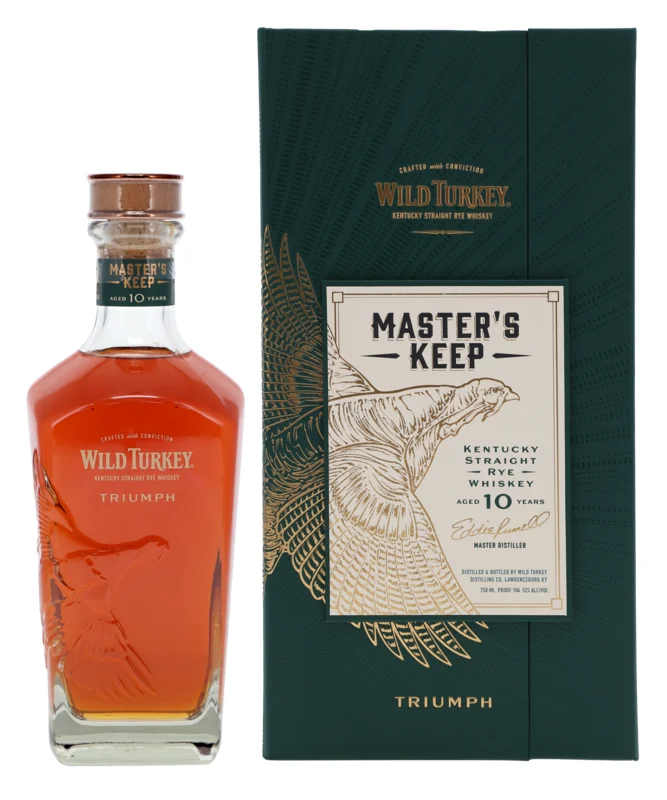 Wild Turkey Master's Keep Triumph Years Kentucky Straight Bourbon Whiskey 52° 75cl