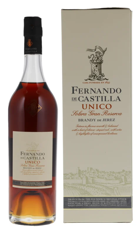 Fernando de Castilla Solera Gran Reserva Unico Brandy de Jerez 40° 70cl