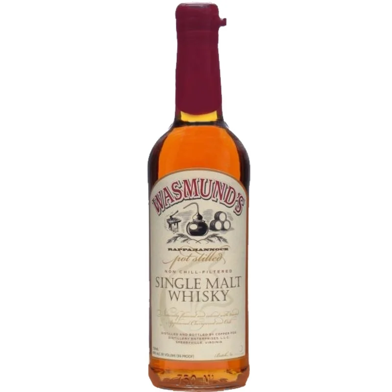 Wasmund's non-chillfiltered Single Malt 48° 70cl