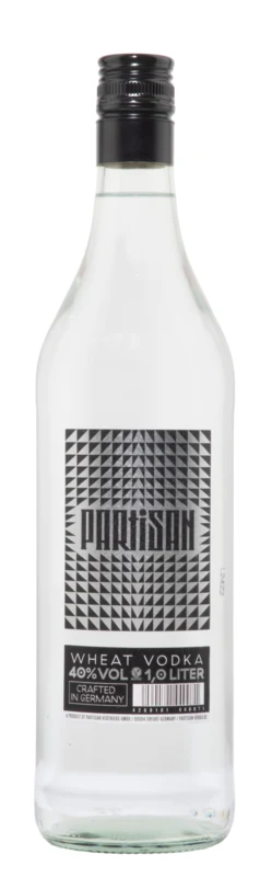 Partisan Black Vodka 40° 1l