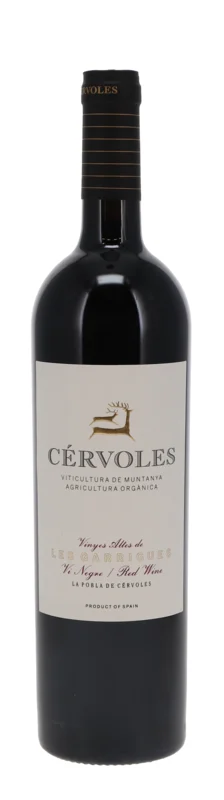 Cérvoles Negre 2021 Costers del Segre DO BIO 15° 75cl