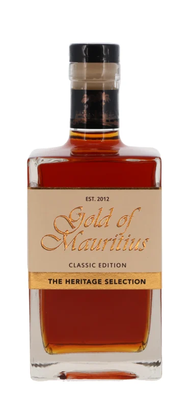 Gold of Mauritius Classic Edition The Heritage Selection Dark Rum 40° 70cl