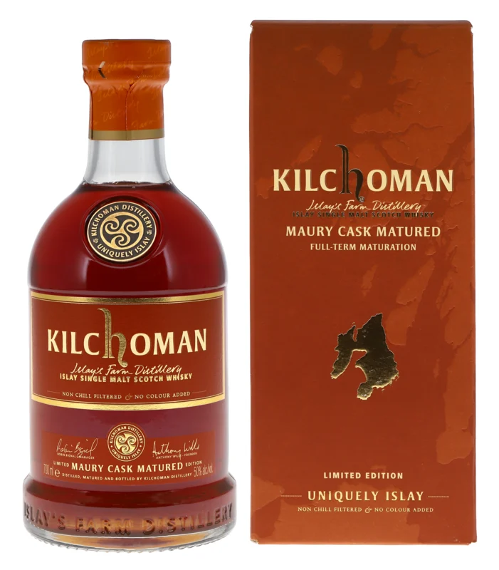 Kilchoman Maury Cask Matured Limited Edition Islay Single Malt Scotch Whisky 2026 50° 70cl