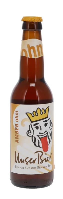Unser Bier Amber Ohni HA 10x MW BIO 33cl