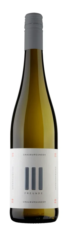 Drei Freunde Grauburgunder 2024 Rheinhessen QbA Trocken 12° 75cl