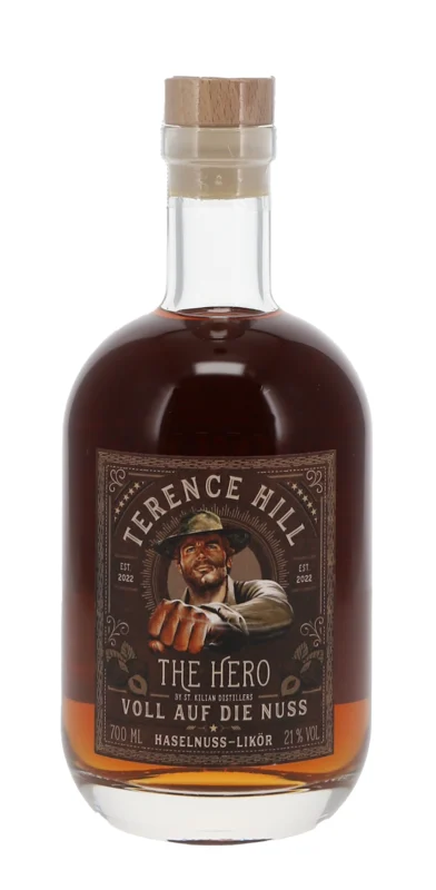 Terence Hill Voll auf die Nuss Haselnuss Likör 21° 70cl
