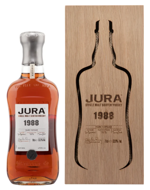 Isle of Jura Rare Vintage 30 Years 1988 Single Malt Whisky 53.5° 70cl