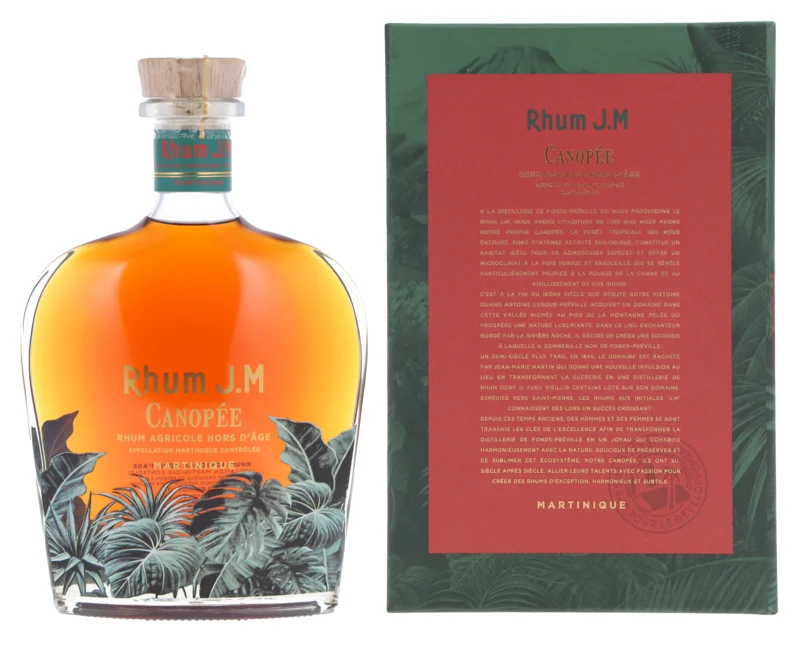 Rhum J.M Canopée Rhum Agricole Hors d'Âge 46° 70cl