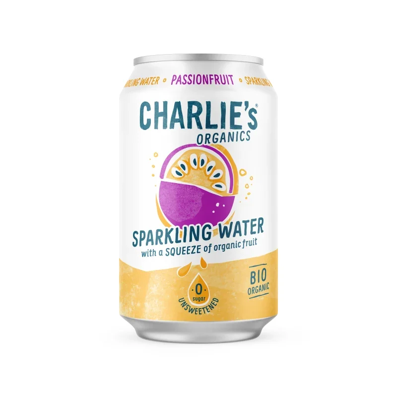 Charlie's Organics Passionfruit Soda 12x DO BIO 33cl