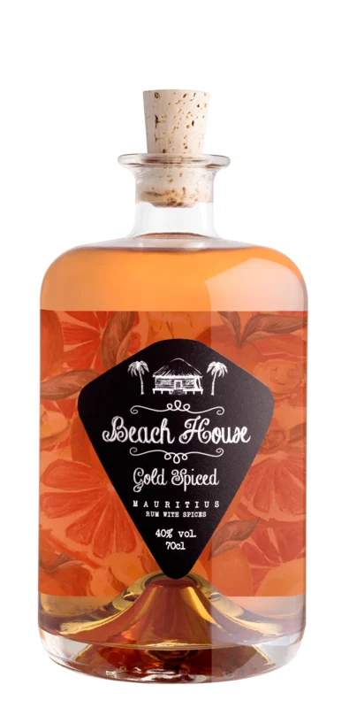Beach House Gold Spiced Rum Based Spirit Drink 40° 70cl