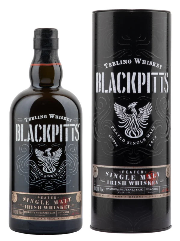 Teeling Blackpits Peated Single Malt Irish Whiskey 46° 70cl