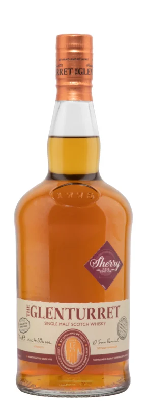 Glenturret Sherry Cask Edition Single Malt Scotch Whisky 43° 70cl