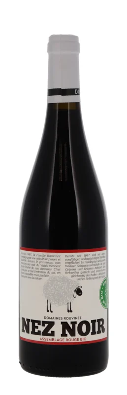 Domaine Rouvinez Nez Noir rouge 2023 Valais AOC BIO 13.2° 75cl