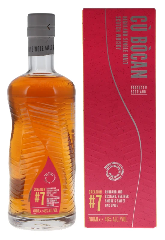 Tomatin Cù Bòcan Creation #7 Pineau des Charentes & Virgin Oak Highland Single Malt Scotch Whisky 46° 70cl