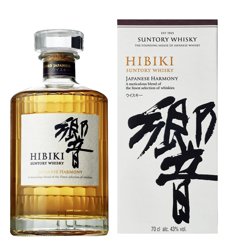 Suntory Hibiki Japanese Harmony Blended Whisky 43° 70cl