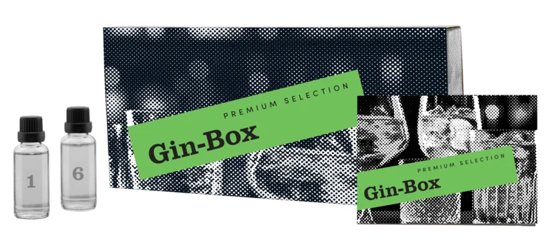 Paul Ullrich Gin Box 6 aussergewöhnliche Abfüllungen 42.42° 18cl