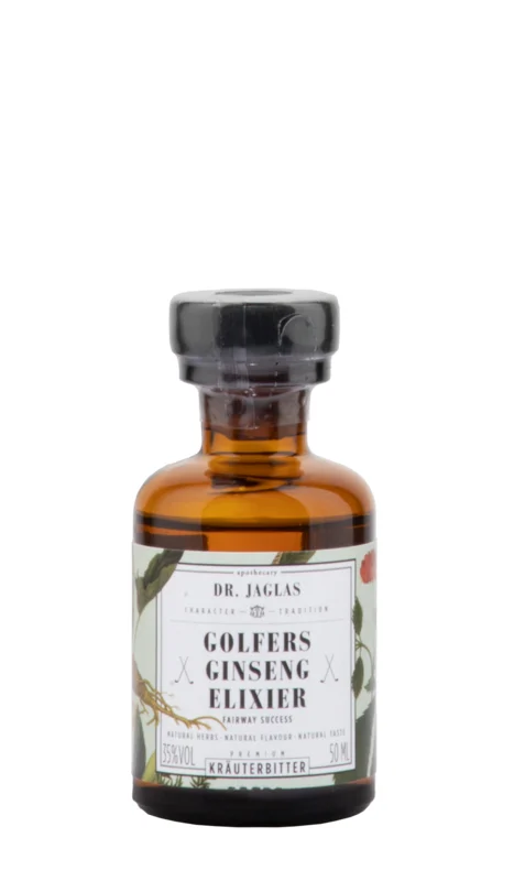 Dr. Jaglas Golfers Ginseng Elixier Kräuterlikör Kräuterbitter 35° 5cl