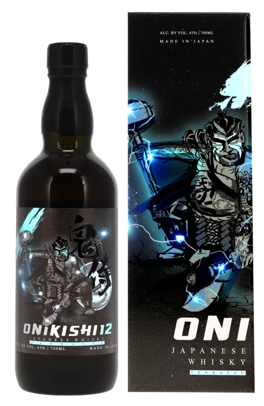 Onikishi Tenbatsu 12 Years Japanese Blended Whisky 43° 70cl