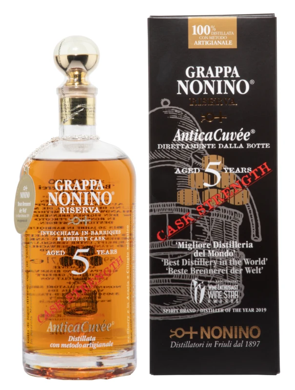 Nonino Antica Cuvée Cask Strength 5 Anni Grappa 59.9° 70cl
