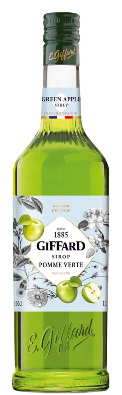 Giffard Grüner Apfel - Pomme Verte Sirup 1l
