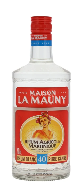 La Mauny Blanc Rhum Agricole 40° 70cl