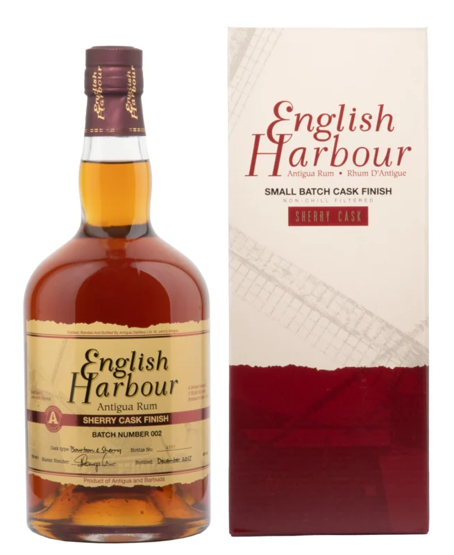Antigua Distillery English Harbour Sherry Cask Finish Batch 2 Antigua Rum 46° 70cl