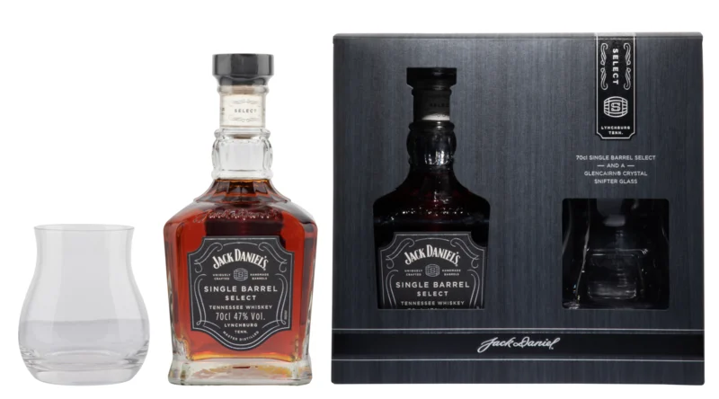 Jack Daniel's Single Barrel mit Nosing Glas Tennessee Whiskey 47° 70cl