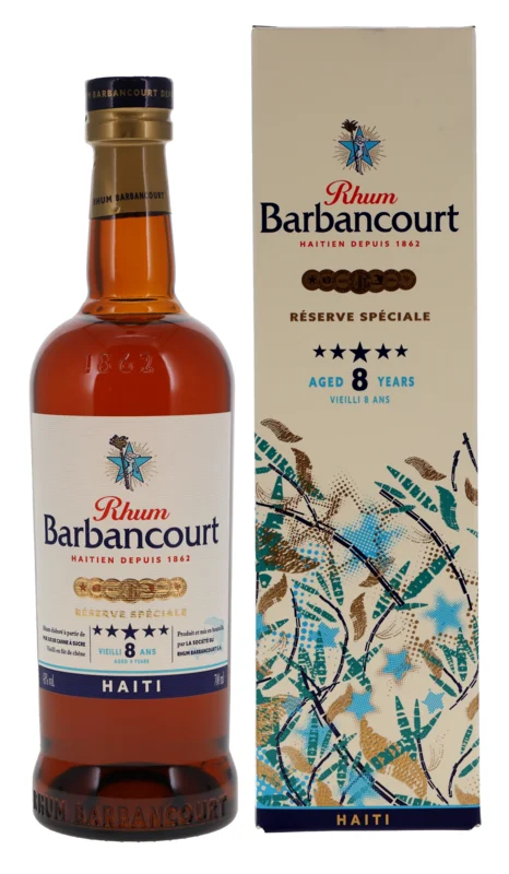 Barbancourt Réserve Spéciale 5 Stars 8 Ans Rhum Agricole 43° 70cl