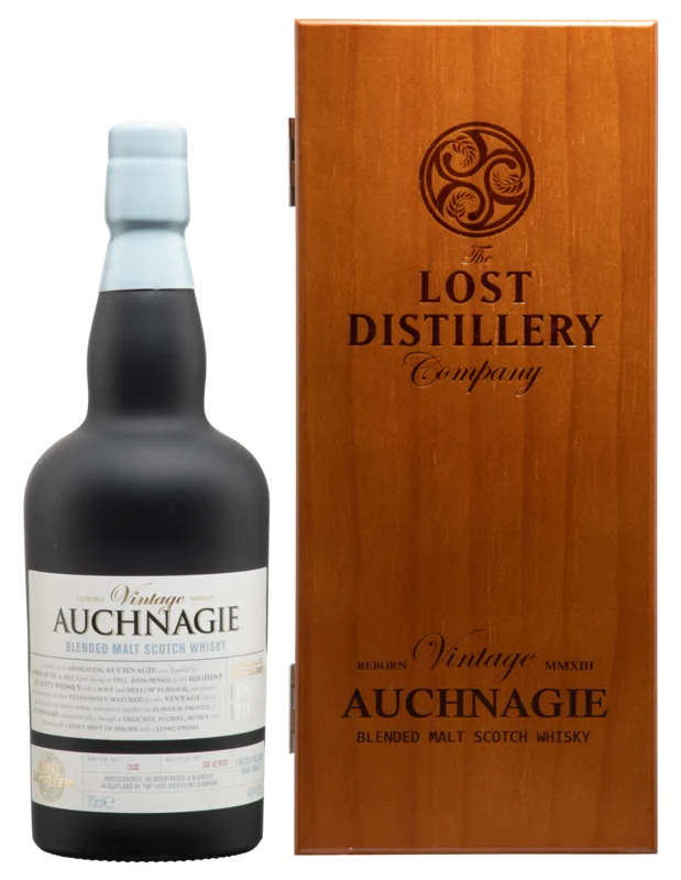 The Lost Distillery Auchnagie Vintage Blended Malt Whisky 46° 70cl