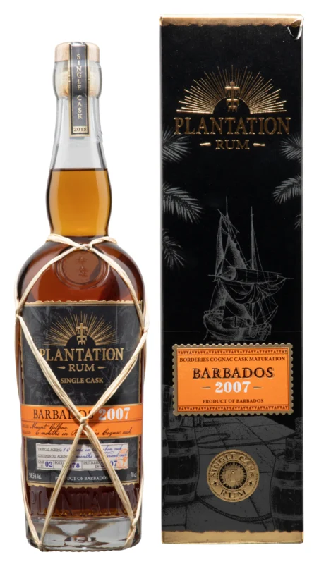Plantation Barbados Single Cask Ed. 18 Borderies XO 2007 Rum 58.5° 70cl