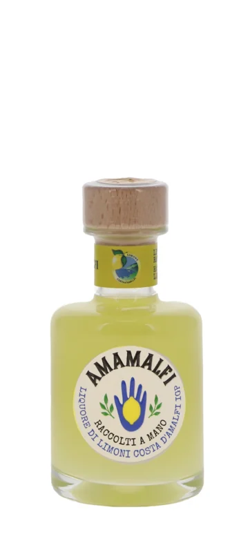 Amamalfi Limoncello della Costa d'Amalfi IGP Liquore di Limoni 28° 10cl