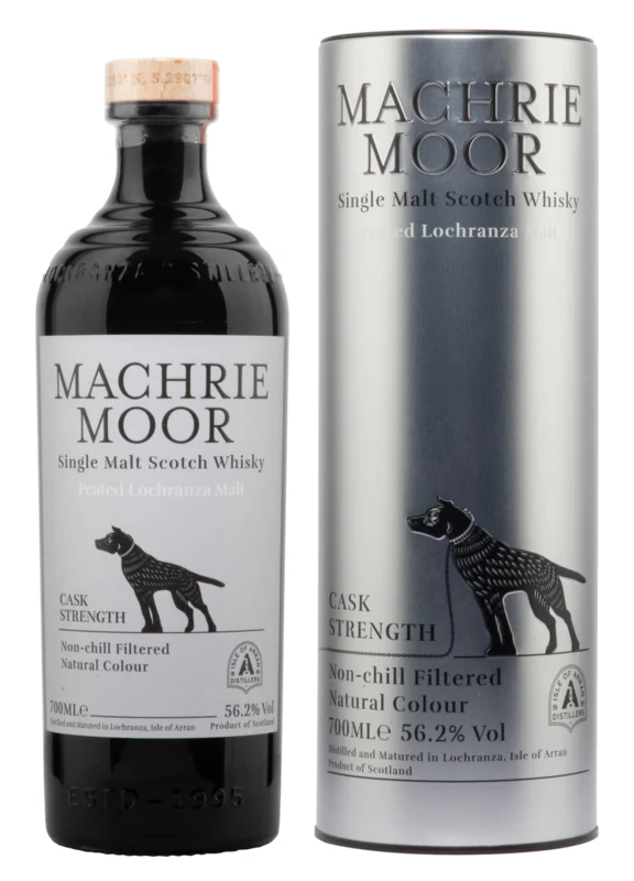 Arran Peated Machrie Moor Cask Strength Single Malt Scotch Whisky 56.2° 70cl