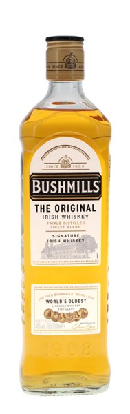 Bushmills Triple Distilled Irish Whiskey 40° 70cl