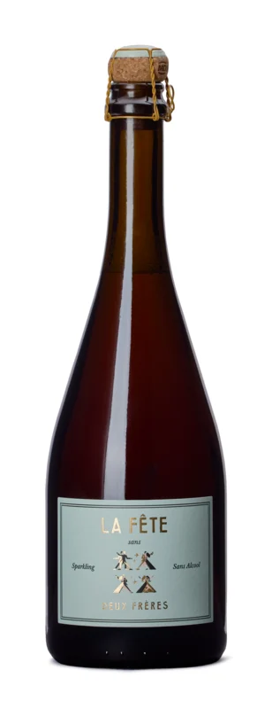 Deux Frères La Fête Sans Rosé Alkoholfreier Schaumwein 75cl