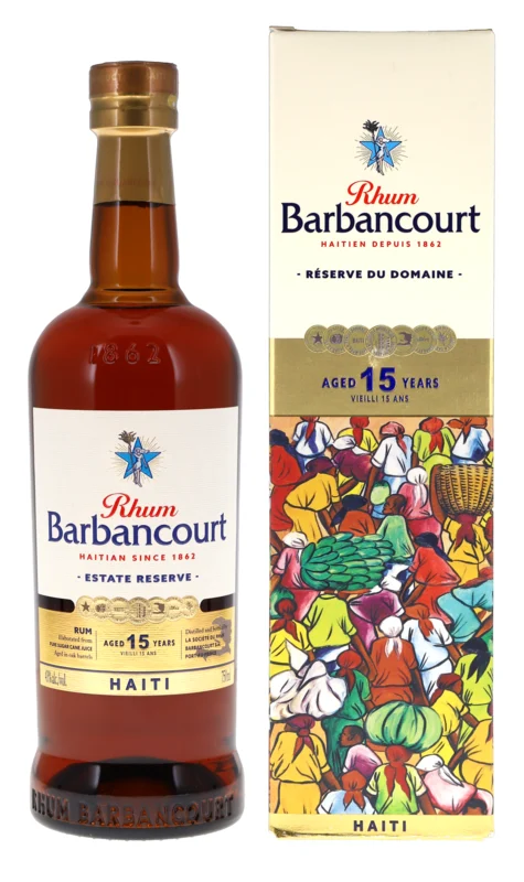 Barbancourt Estate Réserve 15 Ans Rhum Agricole 43° 75cl